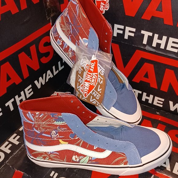 Vans Sk8 Hi Hawaiin Jungle 138 Decon Men's 9.5/Women's 11 VN0A4BX2B6R - Picture 1 of 12